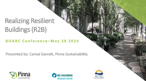 Realizing Resilient Buildings