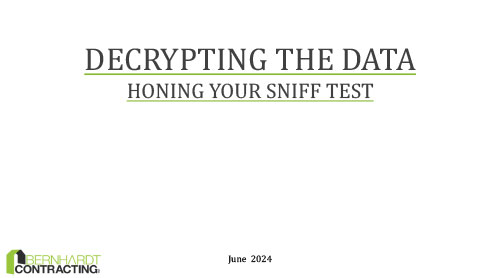Decrypting The Data Honing Your Sniff Test